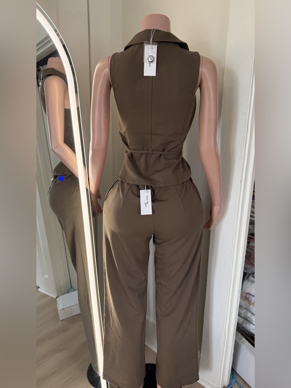 Brown 2 pc set - Picture 6 of 6